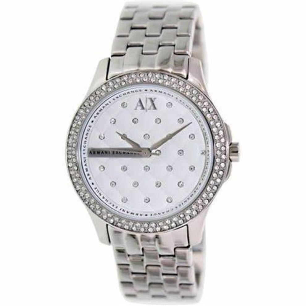 Armani Exchange Ax5215 Women's Silver-tone Stainless Steel Watch