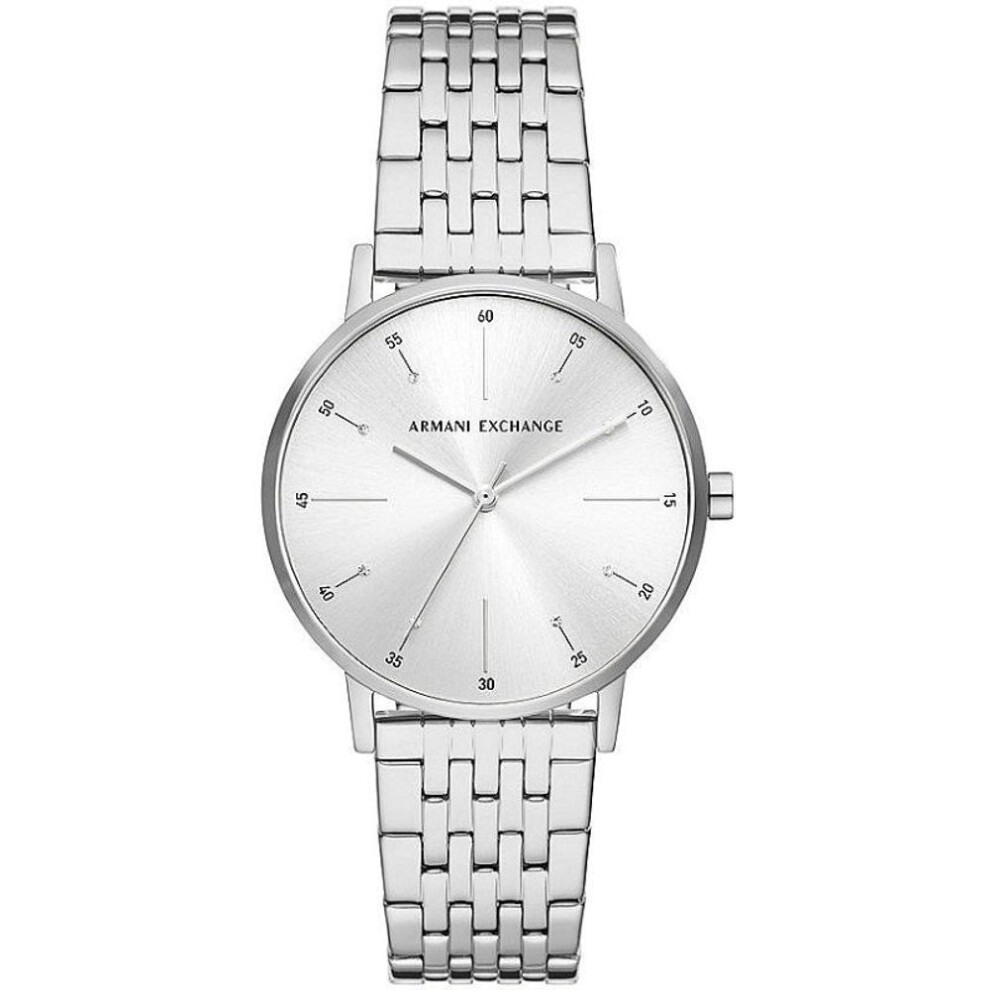 Armani Exchange Ax5578 Women's Lola Silver-tone Stainless Steel Watch