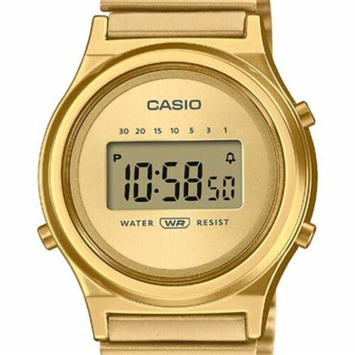 CASIO VINTAGE Mod. MINI COLLECTION SLIM ROUND - GOLD 2