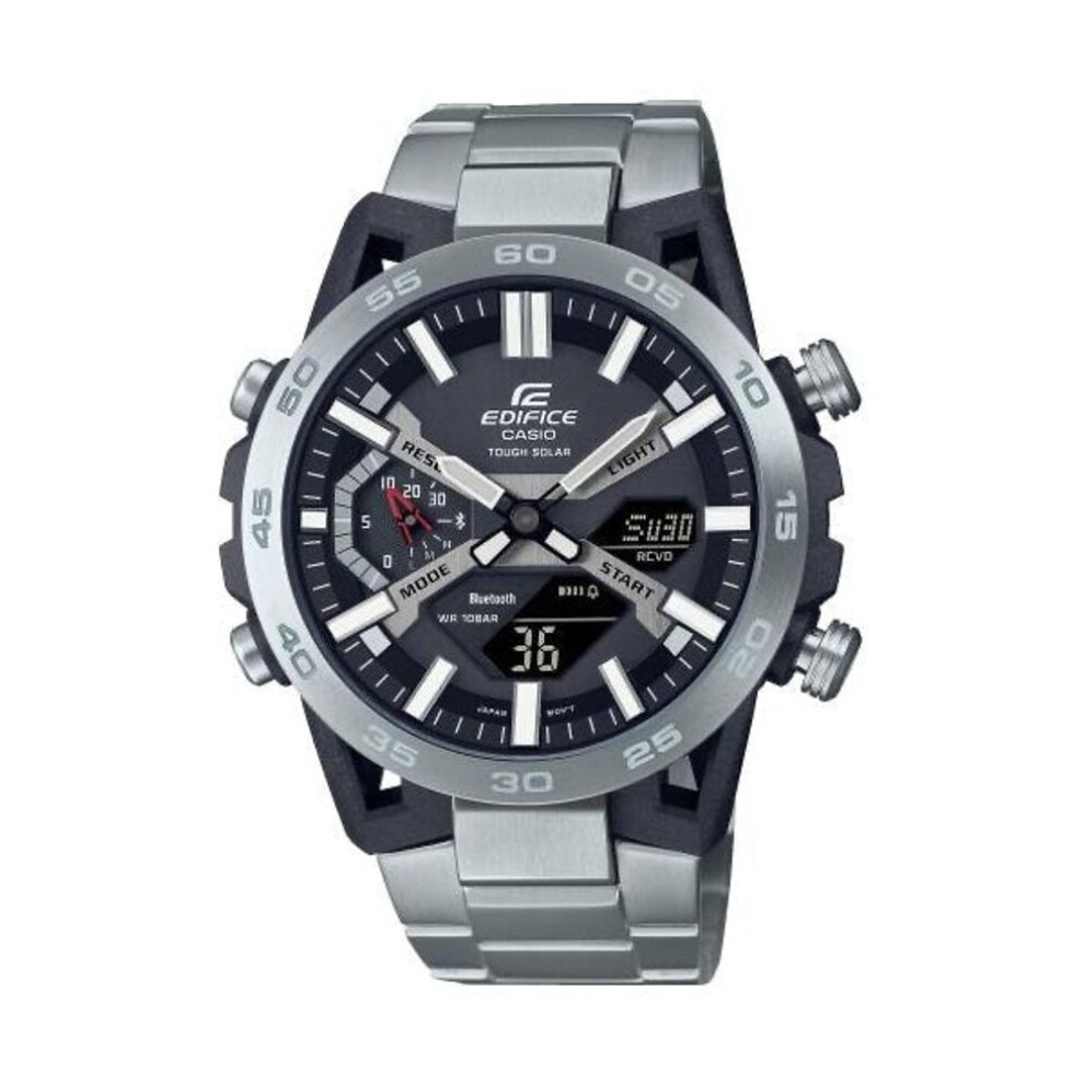 Casio Edifice Ecb-2000d-1aef Men's Solar-powered Bluetooth Chronograph Watch