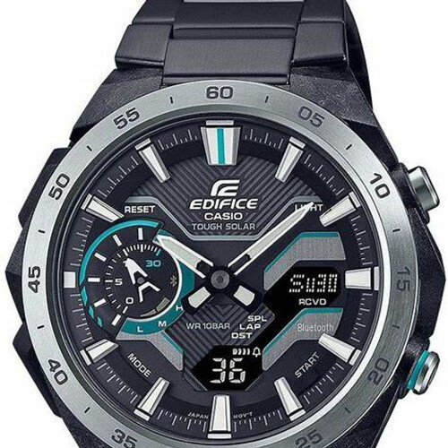 Casio Casio Edifice Ecb-2200dd-1aef Men's Solar-powered Bluetooth Chronograph Watch 1