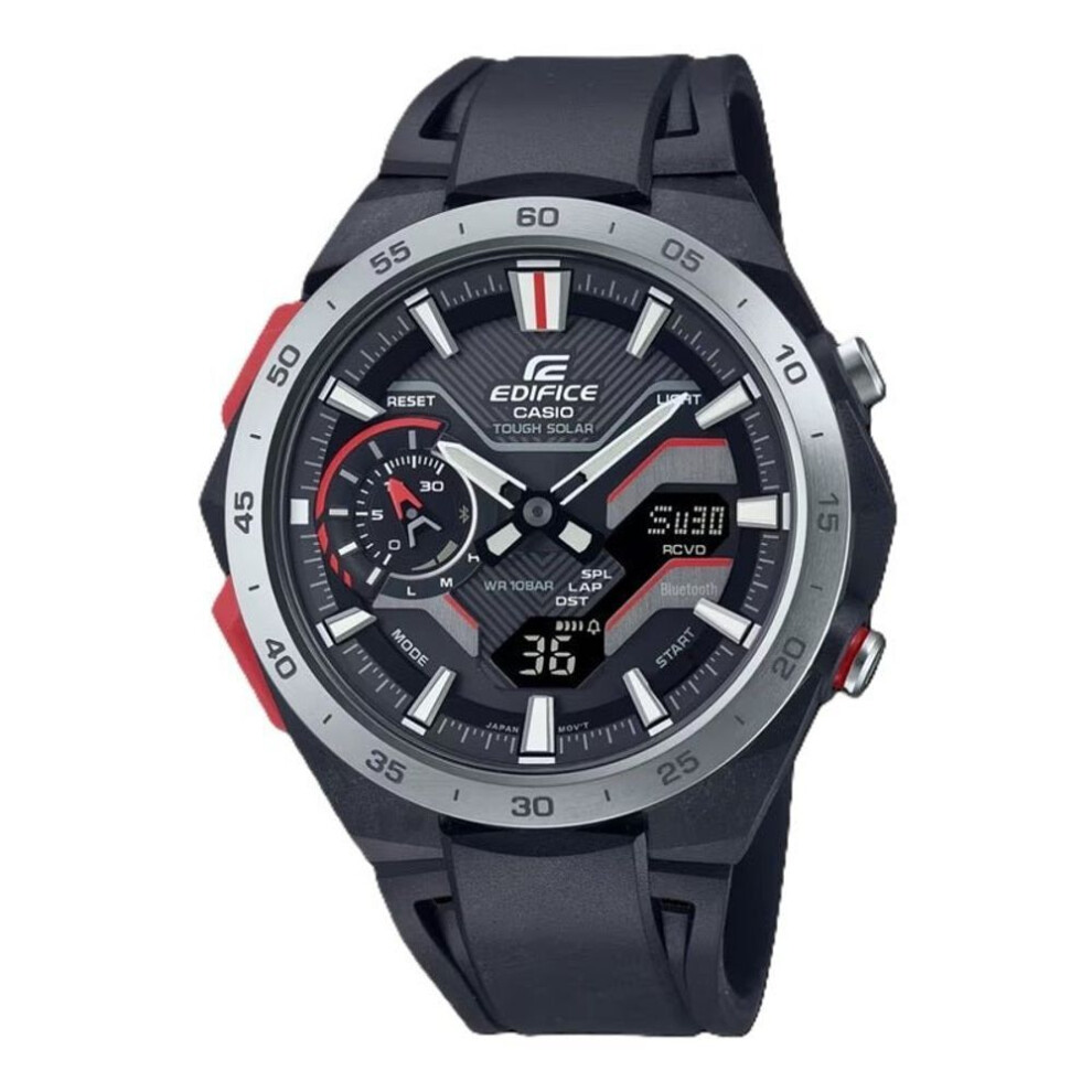 Casio Edifice Ecb-2200p-1aef Men's Solar-powered Bluetooth Chronograph Watch