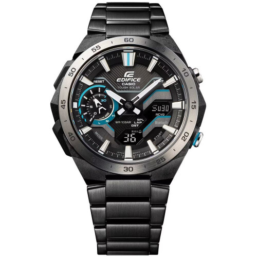 Casio Casio Edifice Ecb-2200dd-1aef Men's Solar-powered Bluetooth Chronograph Watch 2