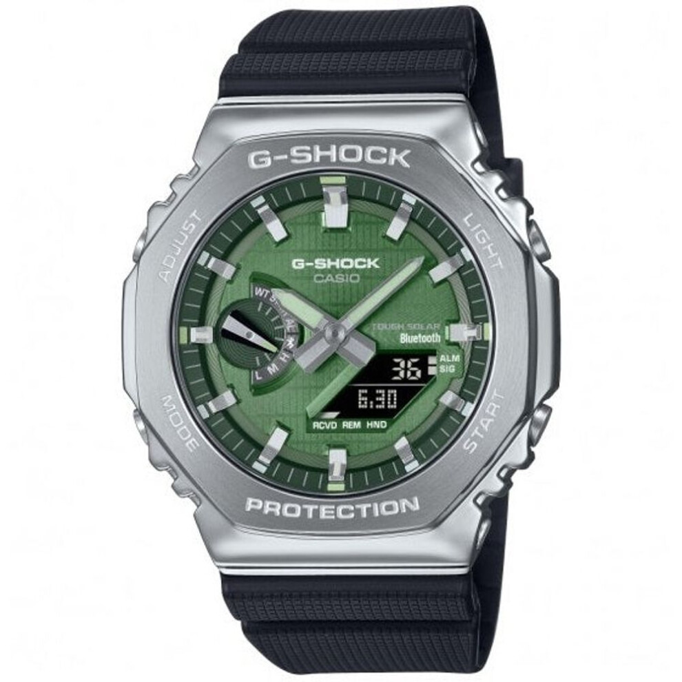 Casio G-shock Gbm-2100a-1a3er Men's Analog-digital Watch - Black Resin Strap