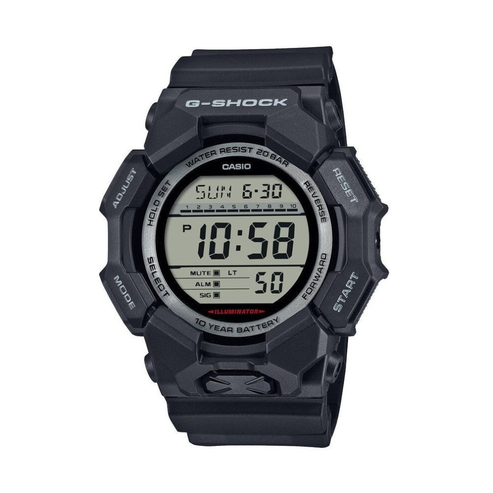 Casio G-shock Gd-010-1er Men's Digital Watch - Black Resin, 10-year Battery
