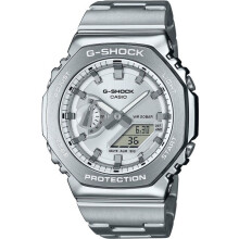 Reloj - GM - 2110D-7AER - Acero inoxidable - Doble visualización - 20 bares de resistencia al agua