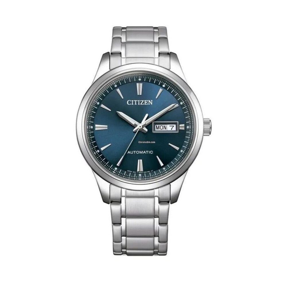 Citizen Ny4058-79l Automatic Men's Watch - Blue Dial, Stainless Steel Bracelet