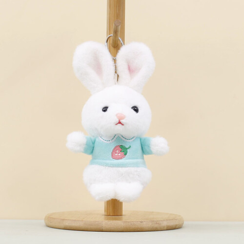 Porte-clés Peluche Lapin Carotte – Accessoire En Peluche Doux, Décoratif Pour Sac à Dos, Valise – Cadeau Pour Fille Et Garçon