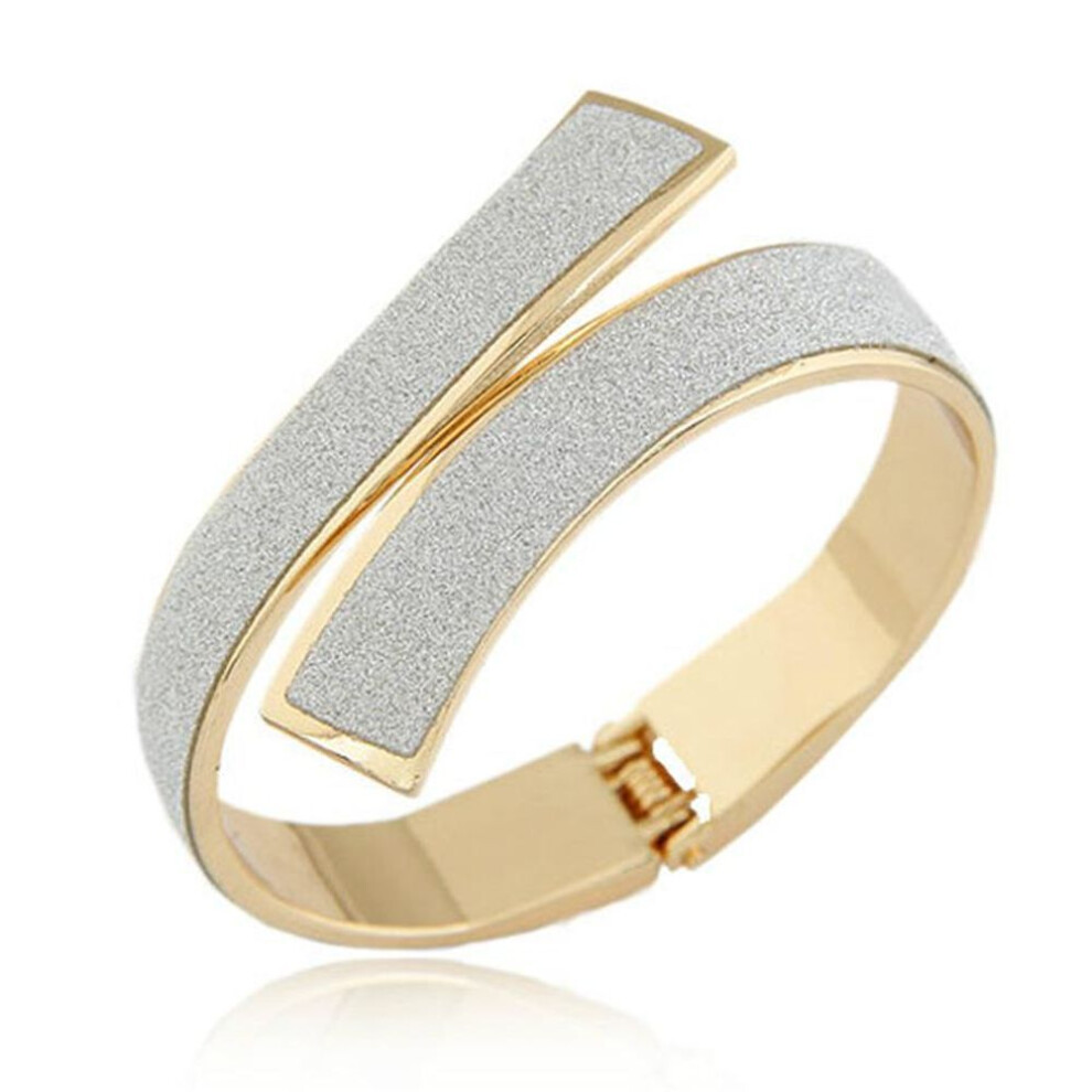 (gold) Fashion Gold Cuff Bracelets & Bangles For Women Men Jewelry Female Charm Bracelet Bijoux Accessories