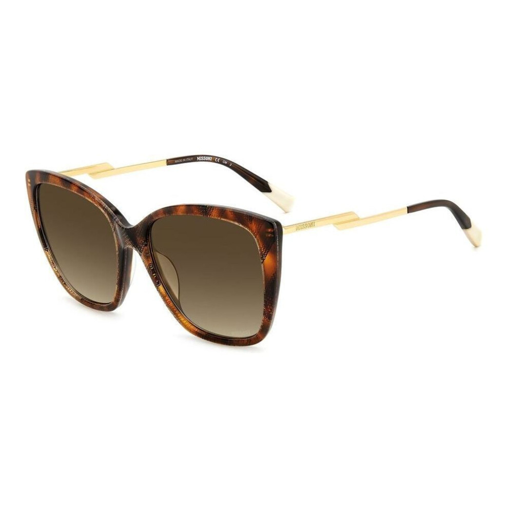 Women's Brown Missoni Mis 0123/G/S Sunglasses - 57Mm, Havana Pattern Frame With Gradient Lenses