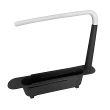 (Nero artico)Scatola porta-apparecchi portatile Scatola porta-denti in plastica