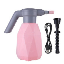 (550 ml-Rosa) 550/720/900 ml quadratische Wasserflasche mit Farbverlauf und Strohhalm, große tragbare