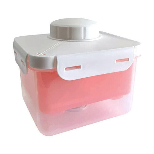 (style9697) Fruitbewaarcontainer, lunchfruitcontainer, draagbare fruitvoedselbewaarcontainer met handvat,