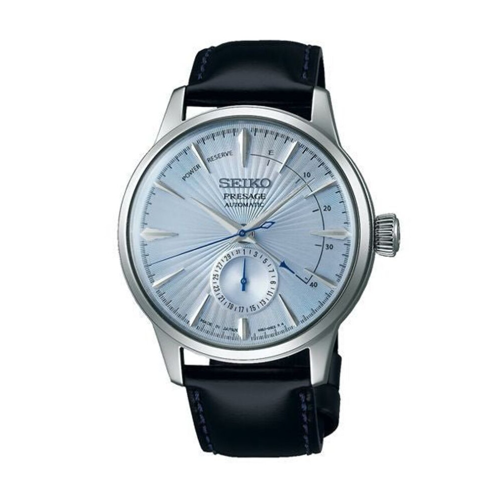 Seiko Presage Cocktail Time Ssa343j1 Men's Automatic Watch - 40.5mm Stainless Steel, Light Blue Dial
