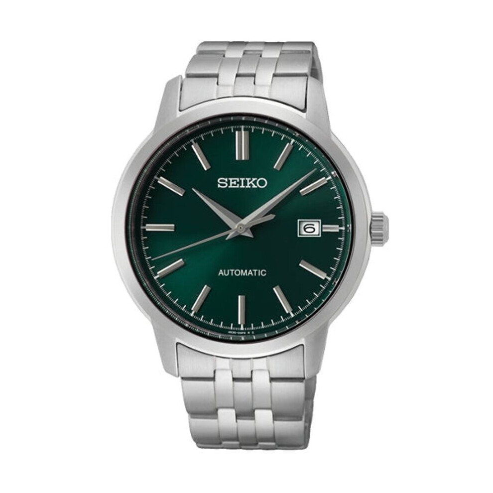 Seiko Srph89k1 Automatic Men's Watch - Green Dial, Stainless Steel Bracelet