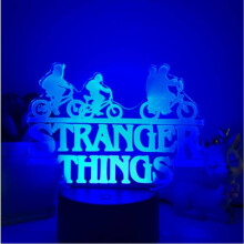 Stranger Night Things Light Illusion Lamp With 16 Color For Bedroom Decor Kids