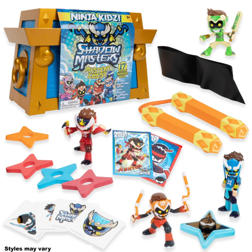 Photos - Action Figures / Transformers Ninja Kidz Shadow Masters Mystery Chest