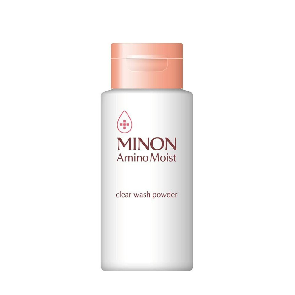Minon Amino Moist Clear Wash Powder 35g - Enzyme Face Wash For Sensitive & Dry Skin, Hydrating Cleanser