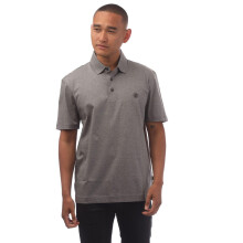 (L, Grey) Boss Mens C-Parris Monogram Polo Shirt