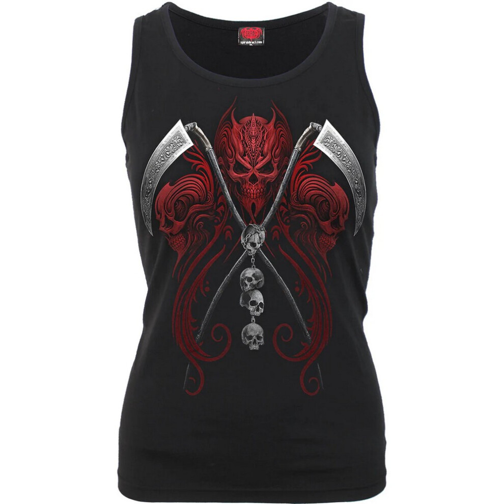 Spiral Direct Women's Black/Red (M, ) / Reaperess Tank Top