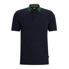 (L, Dark Blue) Boss Mens Phillipson 116 Polo Shirt