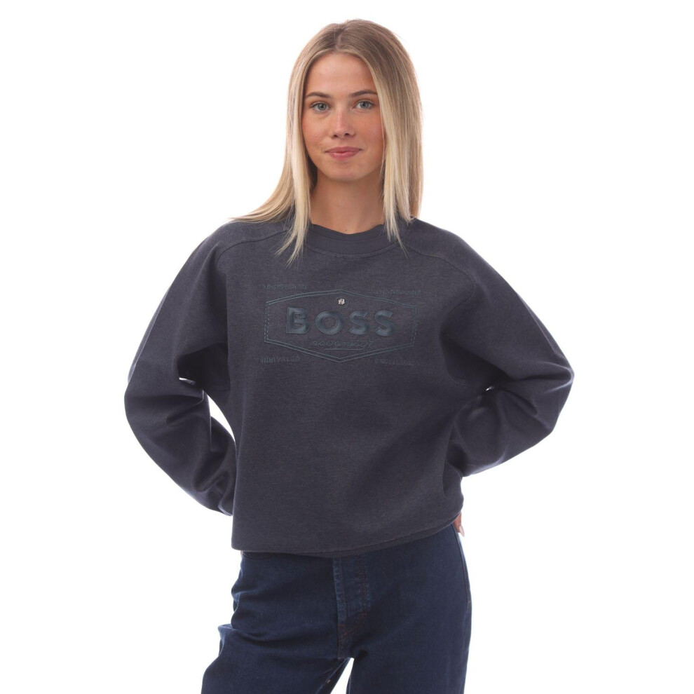 Boss Womens/Ladies Ebrande Crew Neck Sweatshirt