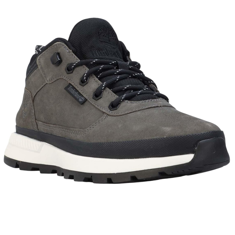 (8.5 UK, Grey) Timberland Mens Field Trekker Leather Low Trainers