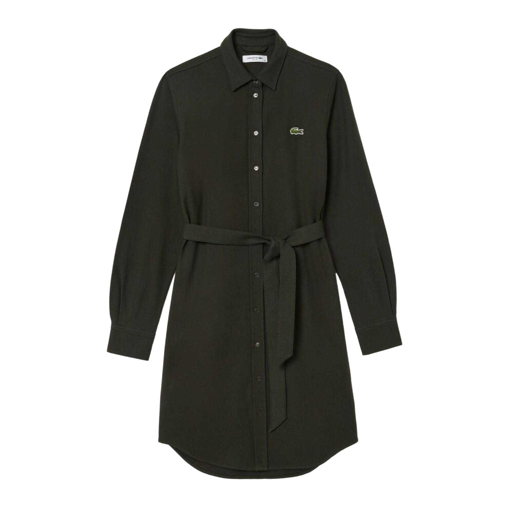 Lacoste Womens/Ladies Pique Belted Shirt Dress