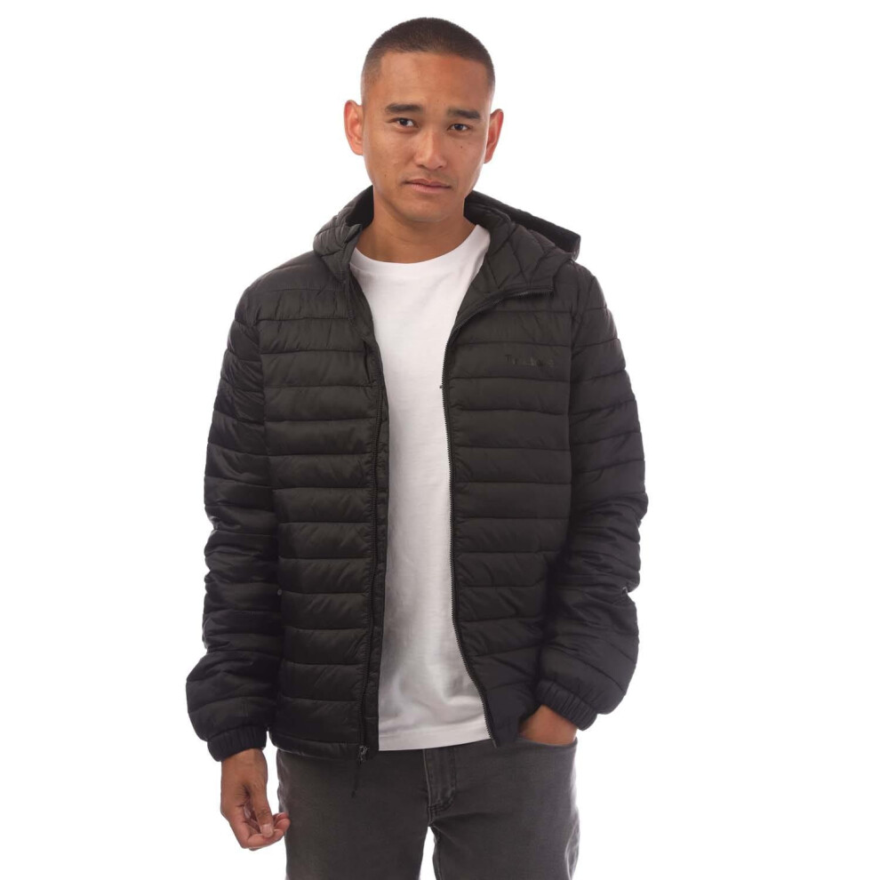 (XXL, Black) Timberland Mens Axis Peak Water Repellent Jacket
