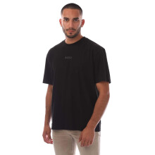 (S, Black) Hugo Boss Mens Tonal Logo T-Shirt