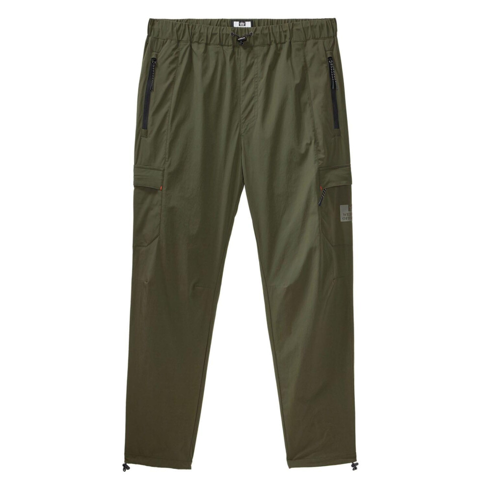 (XL, Green) Weekend Offender Mens Tulum Technical Combat Trousers-image-OPC-PHSNYHW-NEW