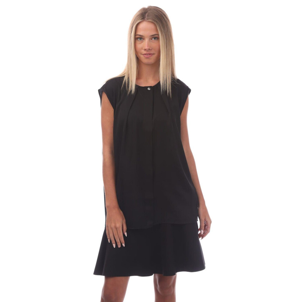 (10 UK, Black) Boss Womens/Ladies Bielli Blouse