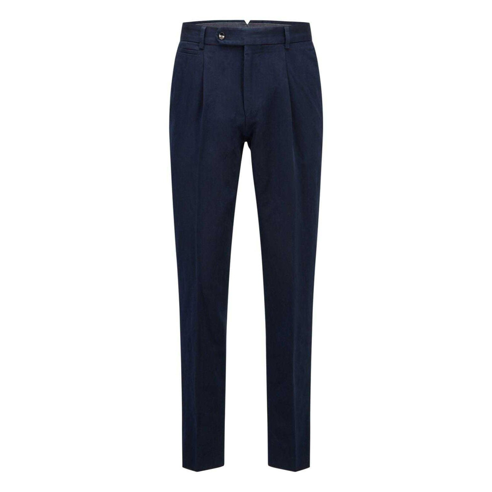 (38R, Dark Blue) Boss Mens T-Peet Trousers-image-OPC-PHSNZZZ-NEW