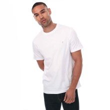 (XL, White) Farah Mens Eddie Crew Neck T-Shirt