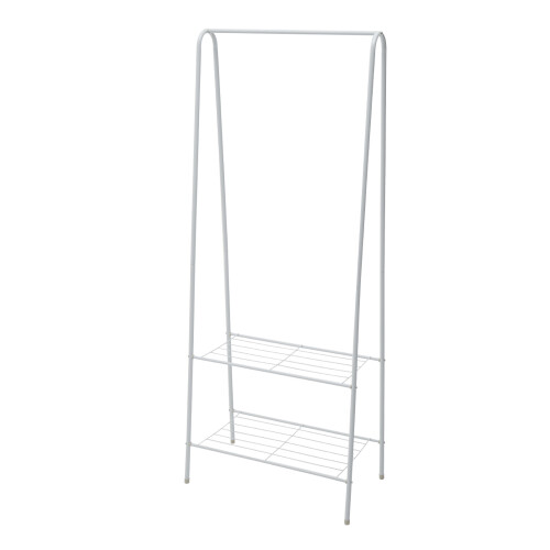 Living And Home 152CM Freestanding Metal Clothes Rail with Bottom Rack 2