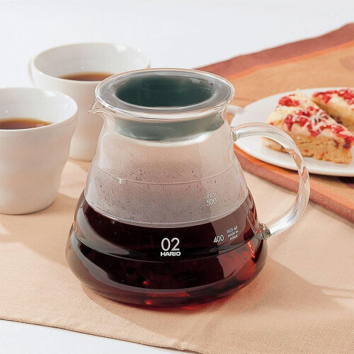 HARIO V60 Glass Range Coffee Server 600 ml Clear 2