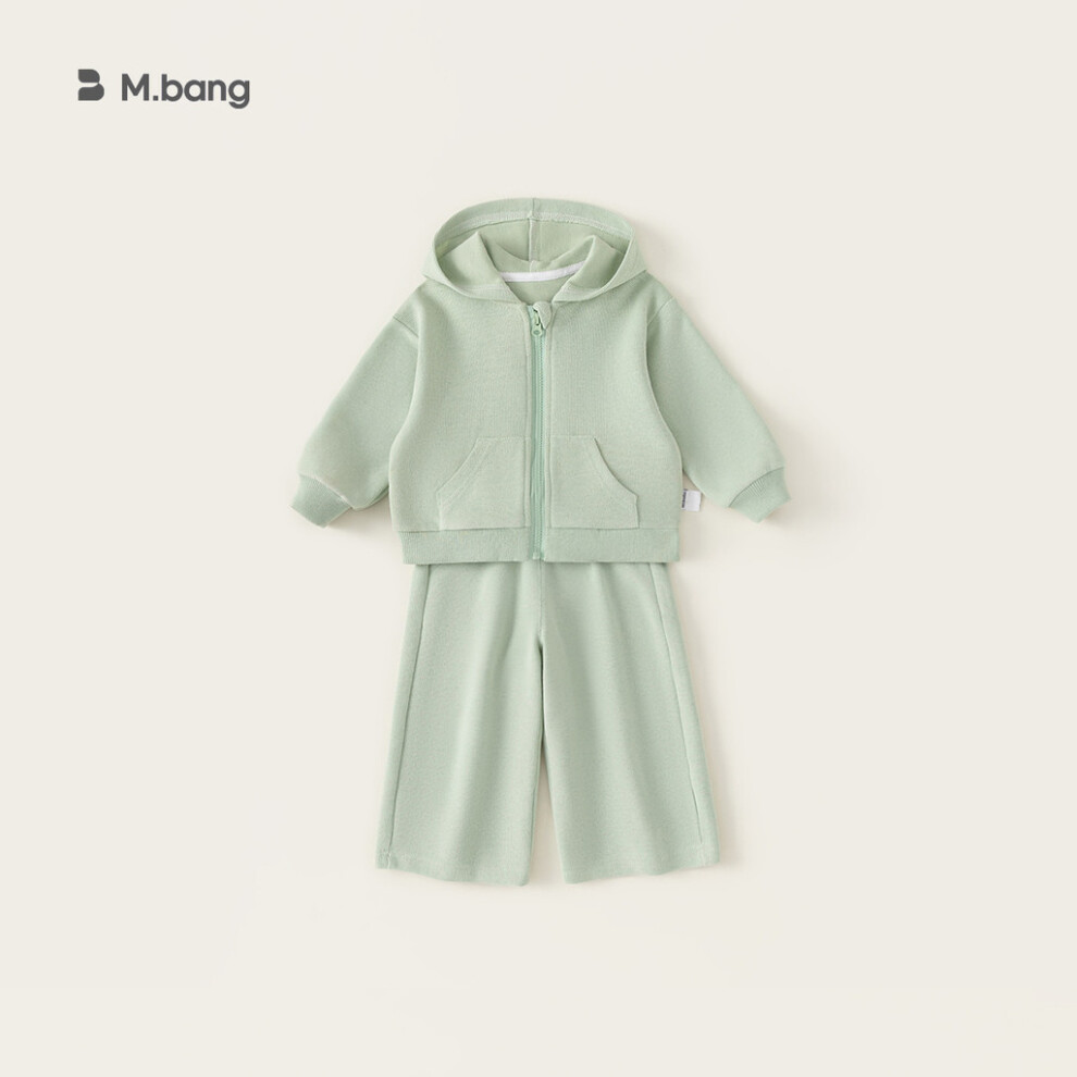 (Green,90CM)Ensemble vêtements de sport unisexe pour enfants avec sweat à capuche à manches longues pour vêtements décontractés