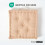 Homescapes (40 x 40 cm, Beige) Cotton Plain Floor Cushion 4