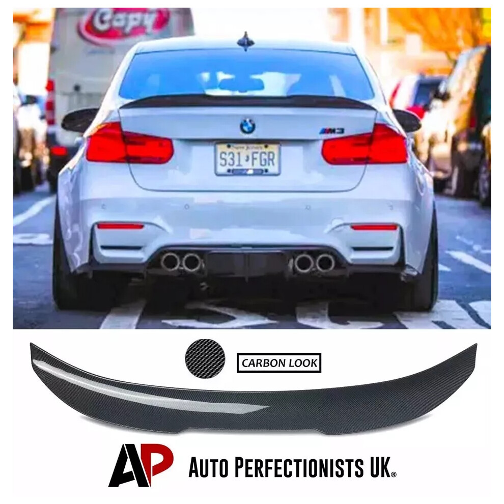 For Bmw 3 Series M3 F30 F80 Rear High Kick Psm Ducktail Spoiler Wing 5061072662157