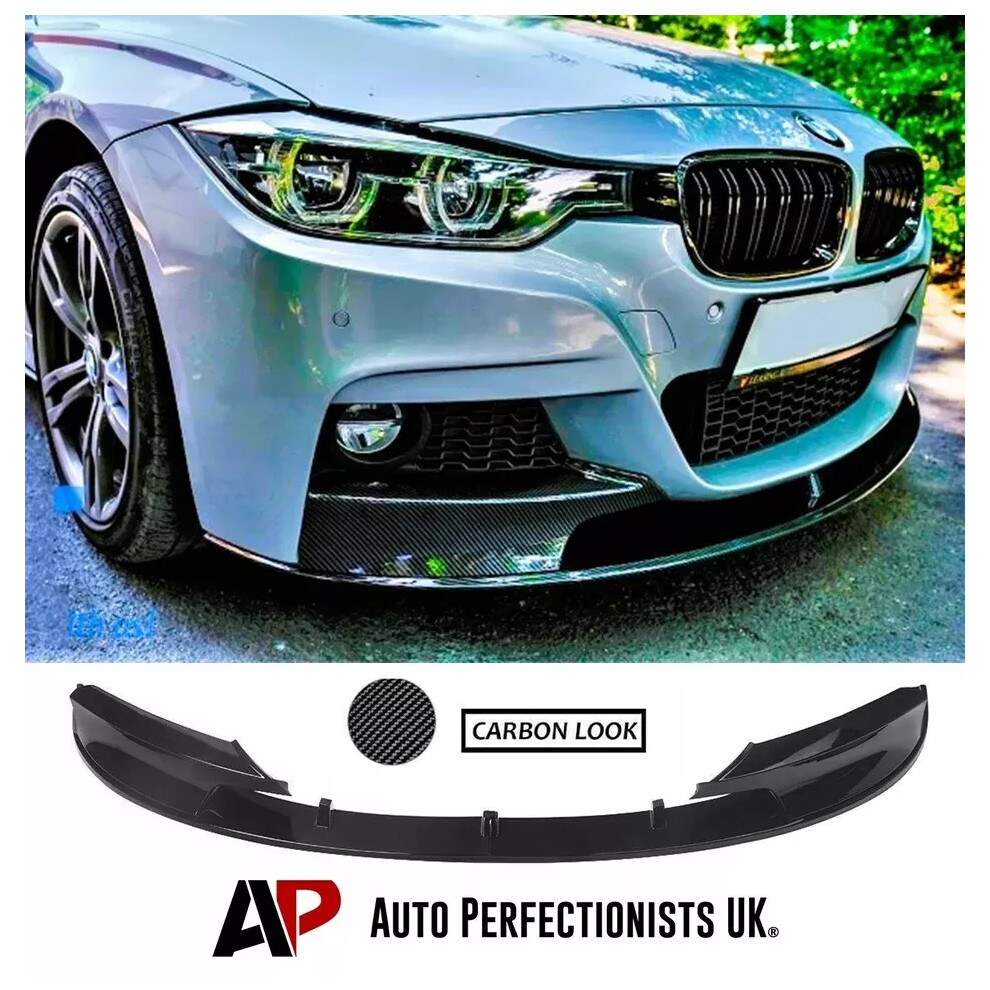 For Bmw 3 Series F30 F31 Front Splitter Spoiler Lip M Sport 2011-2019 5061072663406