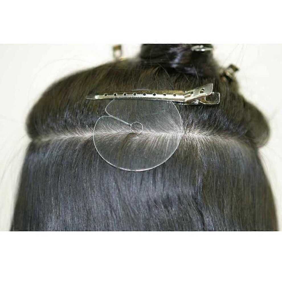 Unisex (As Show, One Size) 50Pcs Fusion Heat Shield Hair Protector Template For Hair Extensions