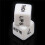 (As show, One size) 1 Pair Plastic Erotic Dice 5