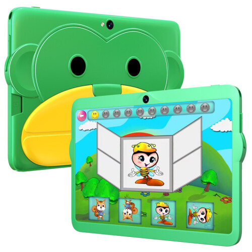 7" 2+16GB Kids Android Tablet for Learning, Gaming & Drawing Green