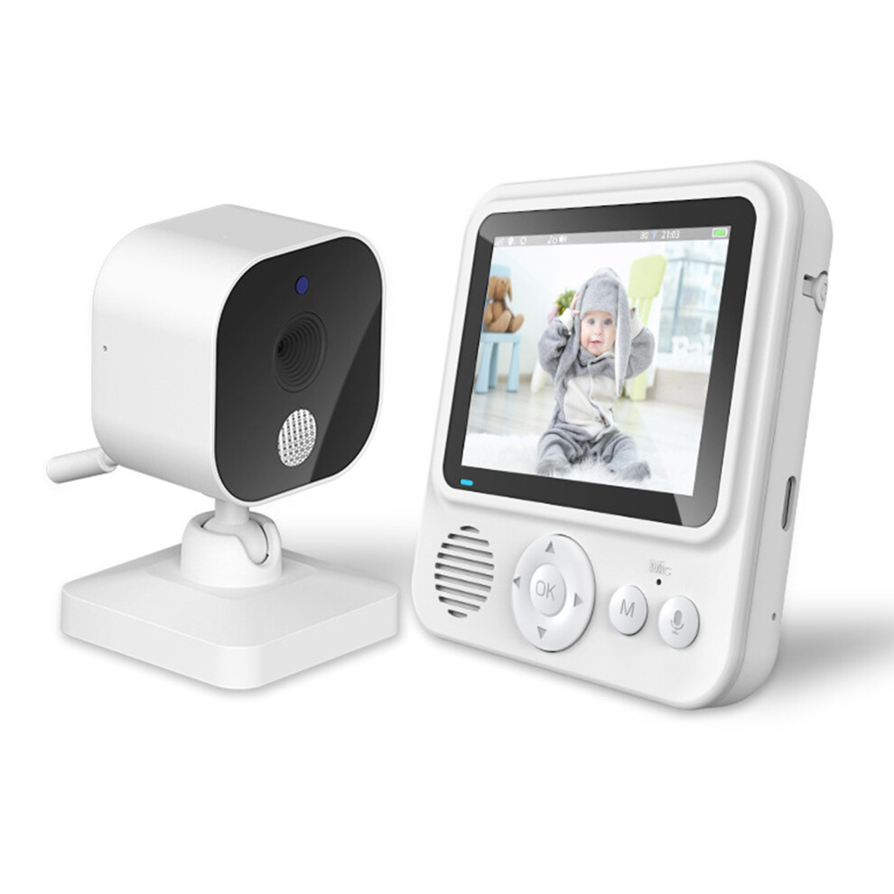2.8" 2.4G wireless baby monitor with night vision & temp sensor