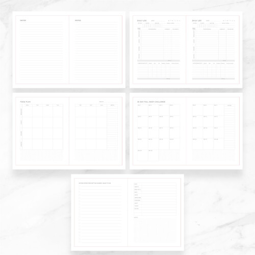 Myga Fitness Journal 2