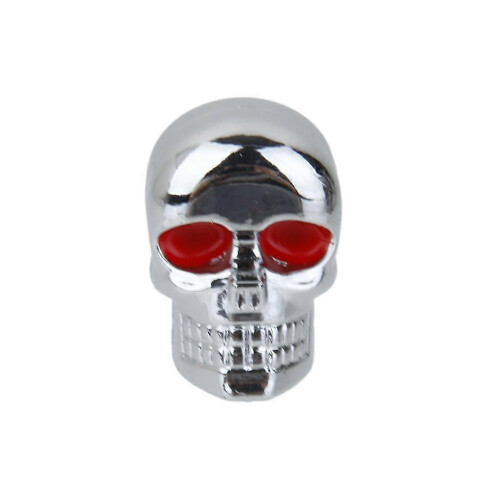 (As show, One size) Motorcycle Frame Bolts Skull License 1