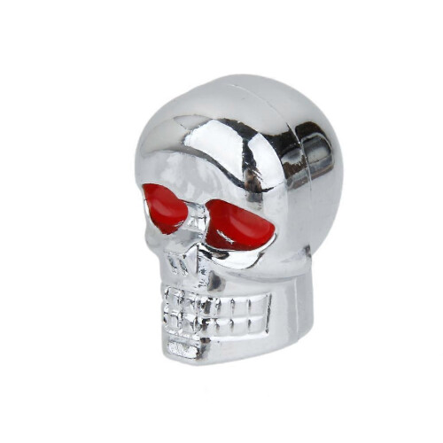 (As show, One size) Motorcycle Frame Bolts Skull License