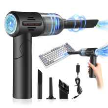 Air Duster Cleaner-2 in 1 Mini Vacuum Cleaner,120W 9KPa 36000RPM