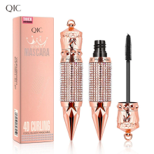 QIC 4D Silk Fibre Mascara Curling Eyelash Waterproof Extension Volume Long Lasting