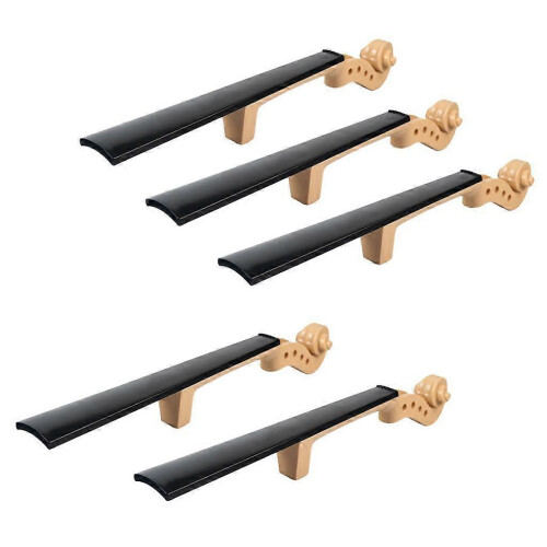 (As show, One size) 3/4 Handcraft Scroll Violins Fiddles Neck Fingerboard Luthier Violin Maker Tool 2